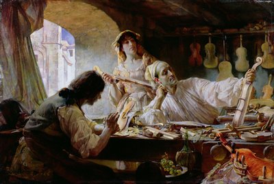 Antonio Stradivari by Edgar Bundy